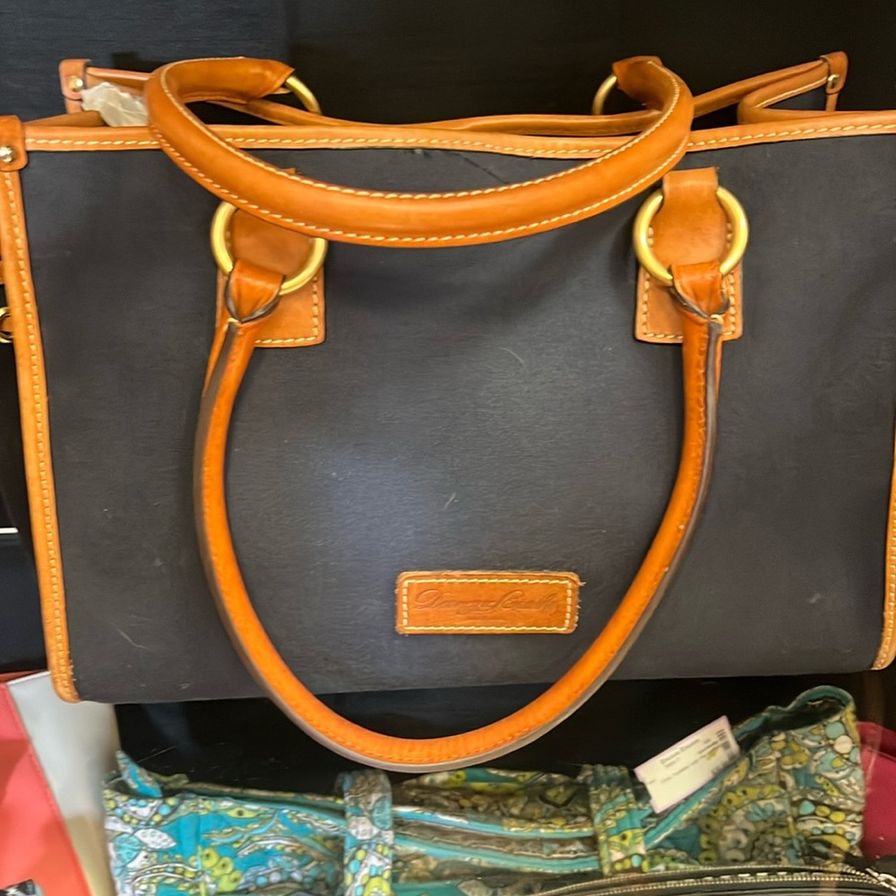Navy Canvas Dooney